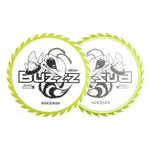 #9 Clear/Yellow (Starry Night) 173-174 Fuzed Line Buzzz with Saw Pattern
