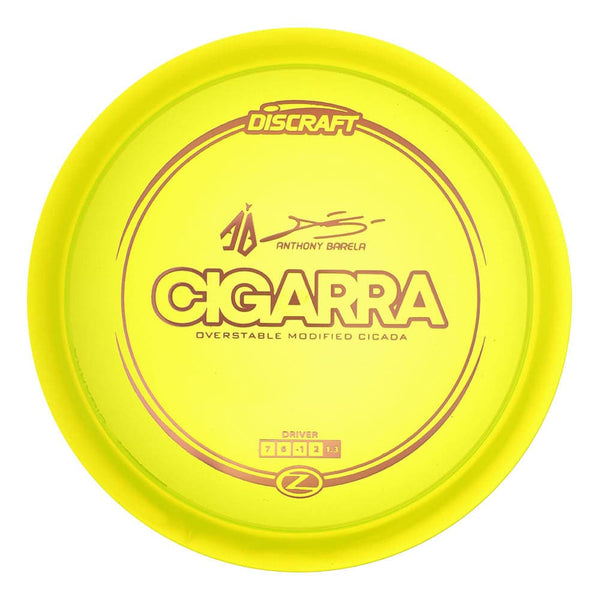 #5 Yellow (Pink Holo) 167-169 Anthony Barela Z Cigarra