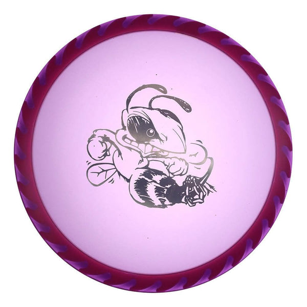 #12 Purple/Pink (Silver Linear Holo) 175-176 Fuzed Line Buzzz with Bee Stamp (Vault Reserves)