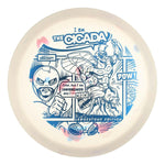 #19 White (Blue Metallic) 111-115 Jawbreaker Lite Cicada