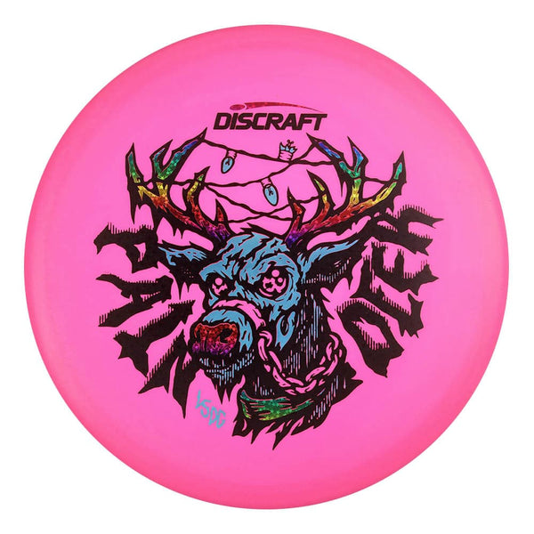 #26 Pink (Black*/Rainbow Sparkle Stars/Blue Light Holo) 173-174 Solid ESP Super Flx Zone