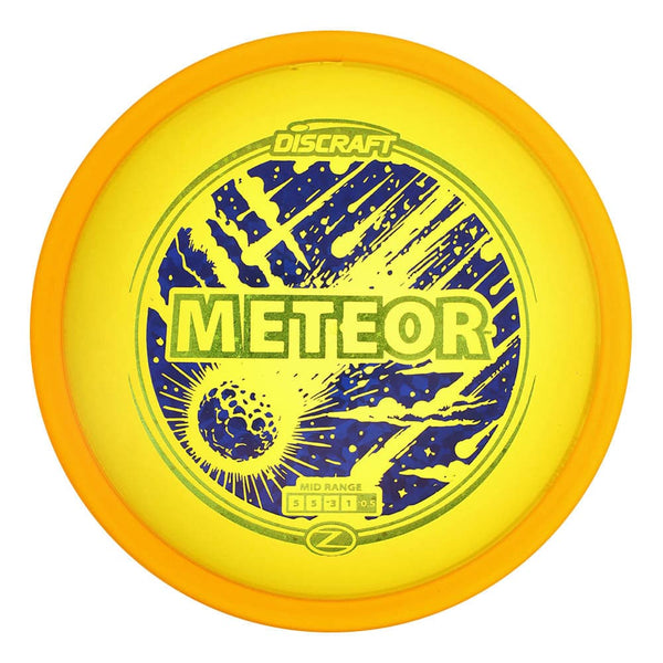 #16 Orange (Green Sparkle Stars/Blue Dark Shatter) 177+ Z Reimagined Two-Foil Meteor