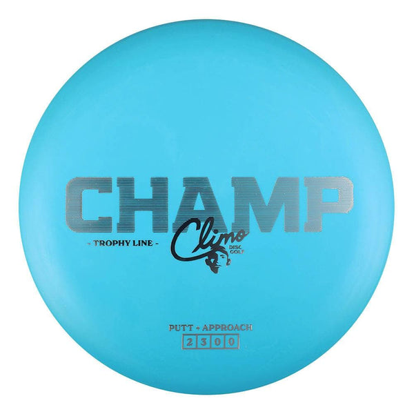 #2 Blue (Silver Metallic) 173-174 Climo Disc Golf Trophy Line Champ