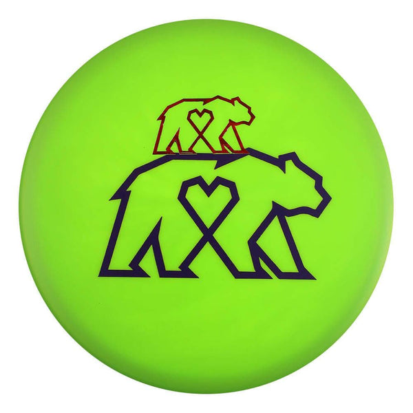 #9 Green (Purple Matte & Red Shatter) 173-174 Brian Earhart Bearhart Big Z FLX Zone