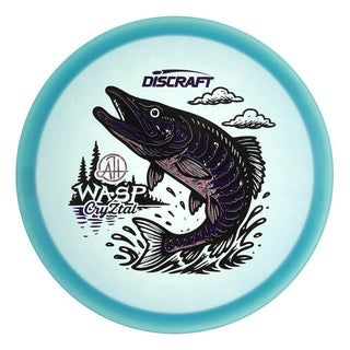 #1 Blue (Black/Purple Metallic/Pink Hearts) 177+ Adam Hammes CryZtal Tri-Foil Wasp