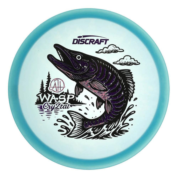 #1 Blue (Black/Purple Metallic/Pink Hearts) 177+ Adam Hammes CryZtal Tri-Foil Wasp