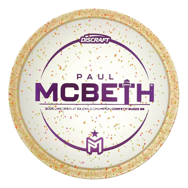 #17 Orange-Yellow Confetti (Purple Metallic) 173-174 Paul McBeth Victory Edition Z Confetti Buzzz SS