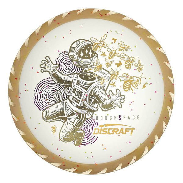#2 Clear Confetti Buzzzsaw (Silver Weave/Gold Dots/Purple Metallic) 175-176 Discraft x Thoughtspace Discs