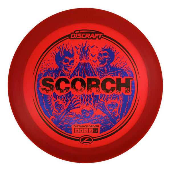 #28 Red (Black/Blue Dark Shatter) 173-174 Z Reimagined Two-Foil Z Scorch