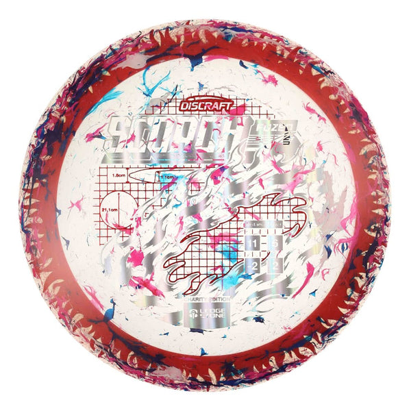 #114 Red Rim (EXACT DISC) 173-174 Charity Jawbreaker Z Flx Scorch w/ Solid ESP Rim