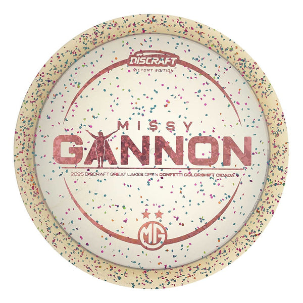 #7 (Pink Hearts) 170-172 Missy Gannon DGLO Confetti Colorshift Cicada