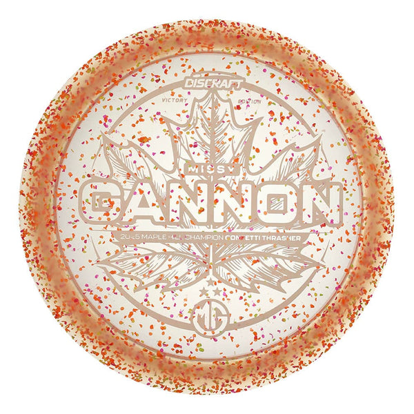 #12 Orange (White Matte) 170-172 Missy Gannon Maple Hill Confetti Thrasher