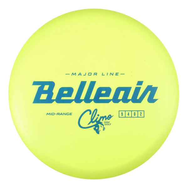 #5 Yellow (Blue Matte) 170-172 Climo Disc Golf Major Line Belleair