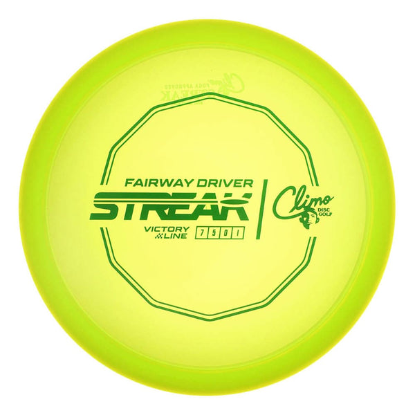 #4 (Green Matte) 173-174 Climo Disc Golf Victory Line Streak