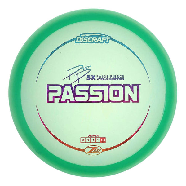 #16 Green (Rainbow Shatter) 151-154 Paige Pierce Z Lite Passion
