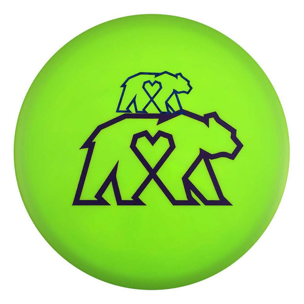 #7 Green (Purple Matte & Blue Dark Shatter) 173-174 Brian Earhart Bearhart Big Z FLX Zone