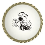 #9 Clear/White (Black) 175-176 Fuzed Line Buzzz with Bee Stamp (Vault Reserves)