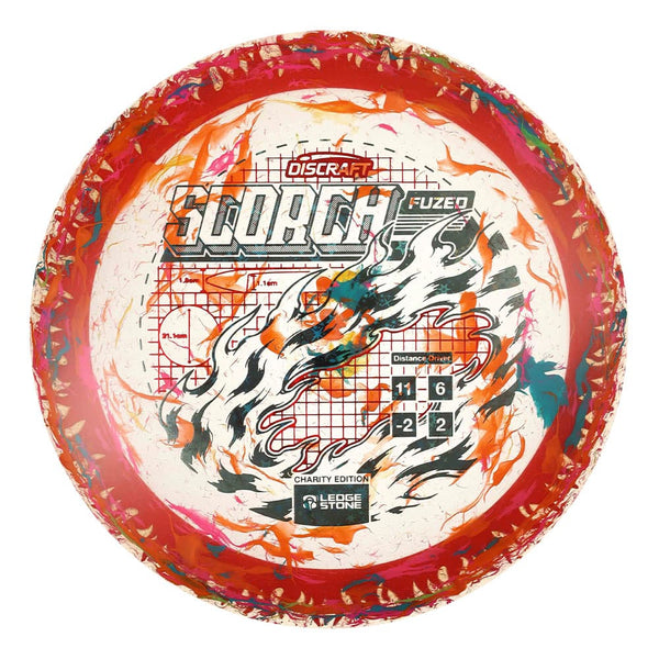 #113 Red Rim (EXACT DISC) 173-174 Charity Jawbreaker Z Flx Scorch w/ Solid ESP Rim