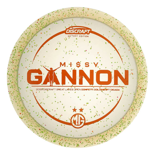 #6 (Orange Matte) 170-172 Missy Gannon DGLO Confetti Colorshift Cicada