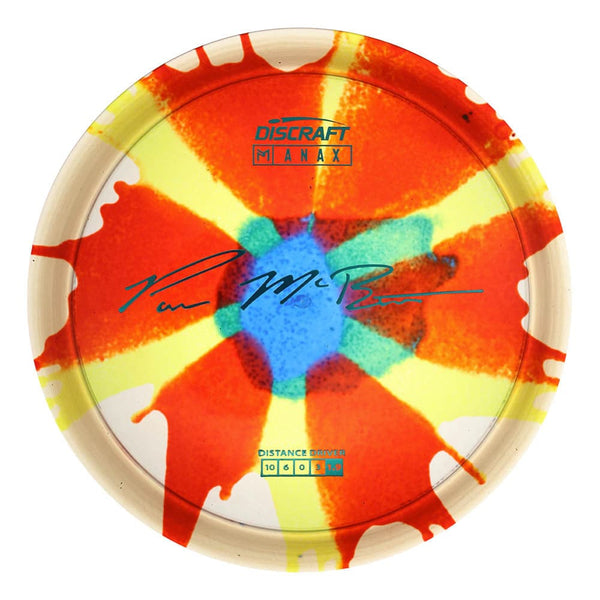 #28 (Teal Metallic) 173-174 Paul McBeth Fly & Flag Dye Z Anax