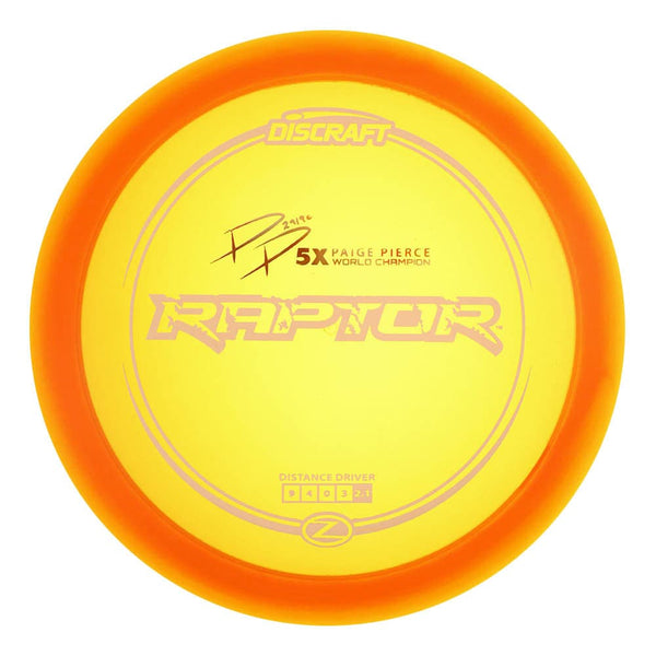 #4 Orange (White Matte/Orange Clouds) 173-174 Paige Pierce 5x Z Raptor