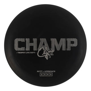 #1 Black (Silver Brushed) 173-174 Climo Disc Golf Trophy Line Soft Champ
