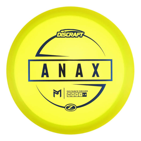 #12 Yellow (Blue Metallic) 170-172 Paul McBeth Z Anax