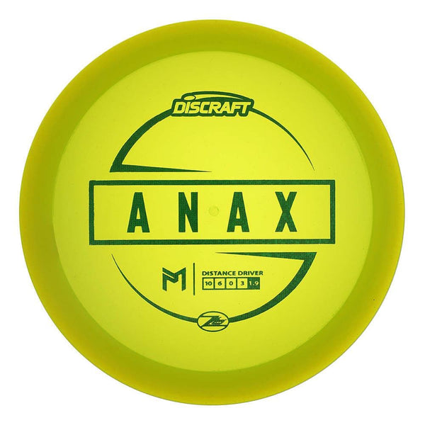 #10 Yellow (Green Matrix) 155-159 Paul McBeth Z Lite Anax