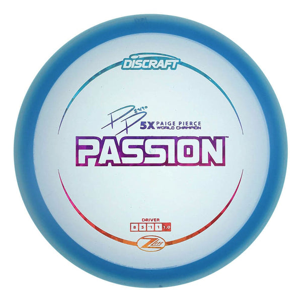 #15 Blue (Rainbow Shatter) 151-154 Paige Pierce Z Lite Passion