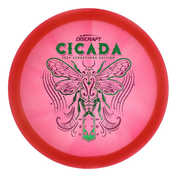 #24 (Green Metallic/Purple Lasers) 175-176 Z Swirl Cicada
