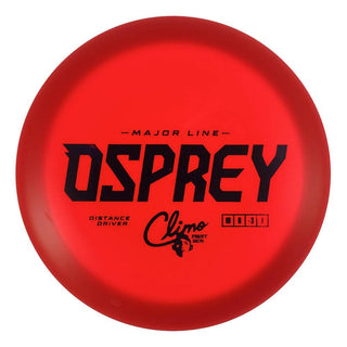 #2 Red (Blue Dark Matte) 164-166 Climo Disc Golf Major Line Osprey