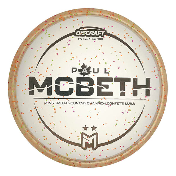#5 Clear (Black Kaleidoscope) 173-174 Paul McBeth Victory Edition Z Confetti Luna
