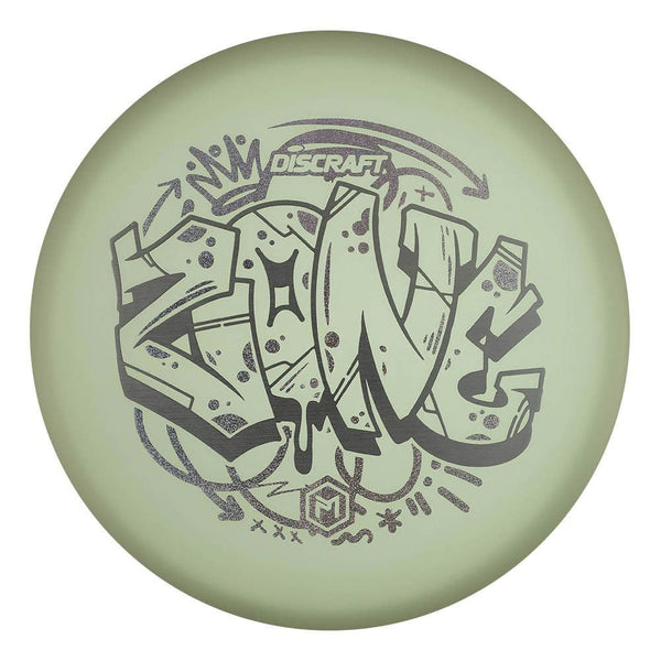 #8 UV Glo Blue (Silver Brushed & Silver Sparkle) 173-174 Paul McBeth UV Z Glo 'Graffiti' Zone