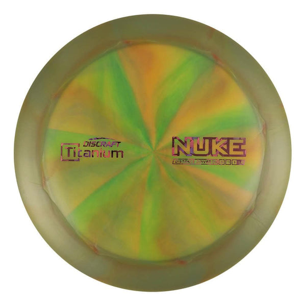 #16 (Pink Flowers) 173-174 Titanium (Ti) Swirl Nuke