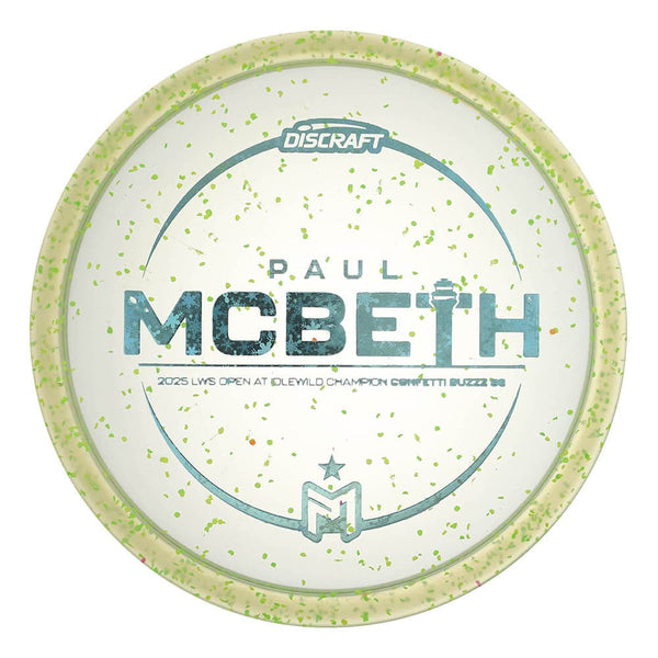 #13 Green-Yellow Confetti (Snowflakes) 173-174 Paul McBeth Victory Edition Z Confetti Buzzz SS