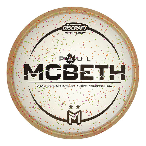 #4 Clear (Black) 173-174 Paul McBeth Victory Edition Z Confetti Luna