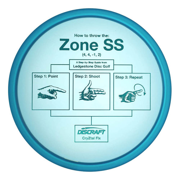 #23 Blue (Teal Metallic) 173-174 CryZtal Flx Zone SS