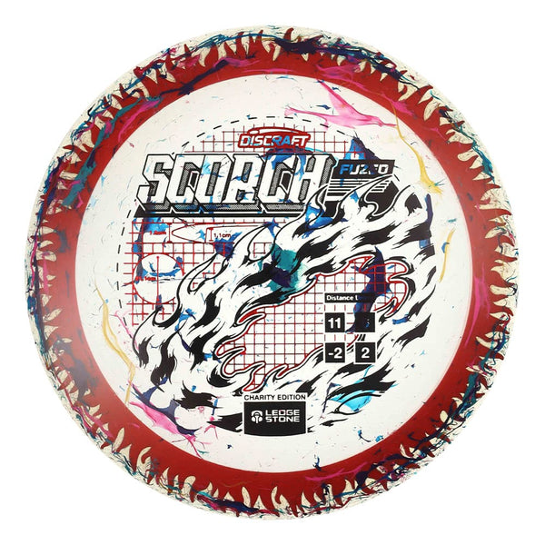 #110 Red Rim (EXACT DISC) 173-174 Charity Jawbreaker Z Flx Scorch w/ Solid ESP Rim