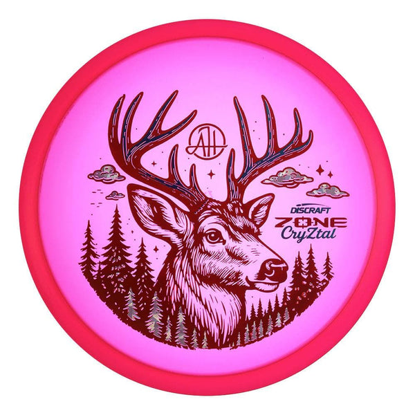 #19 Pink (Brown Matte/Teal Metallic/Silver Shatter) 173-174 Adam Hammes CryZtal Tri-Foil Zone