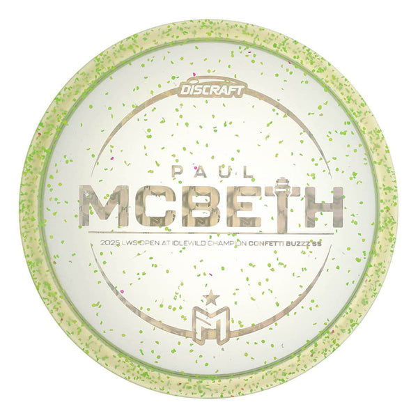 #12 Green-Yellow Confetti (Paul McBeth) 173-174 Paul McBeth Victory Edition Z Confetti Buzzz SS