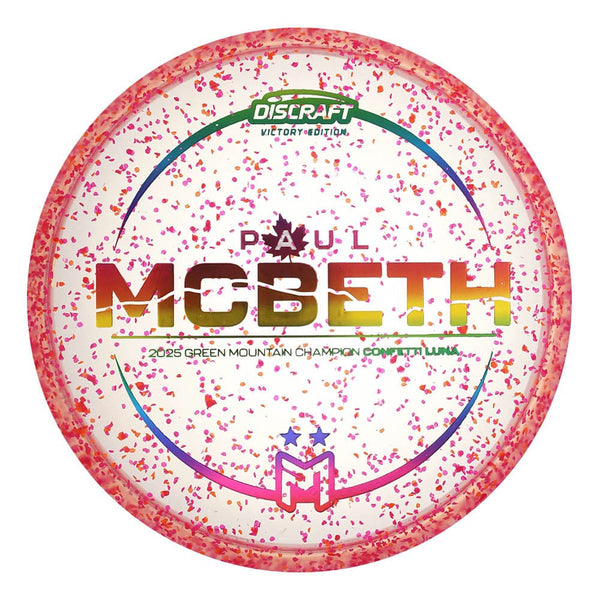 #31 Pink (Rainbow) 173-174 Paul McBeth Victory Edition Z Confetti Luna