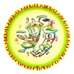 #20 (Rainbow Sparkle Stars) 173-174 Fly Dye FuZed Scorch