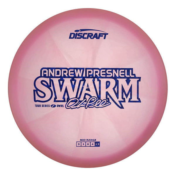 #43 (Blue Dark Shatter) 175-176 2025 Tour Series Z Swirl Andrew Presnell Swarm