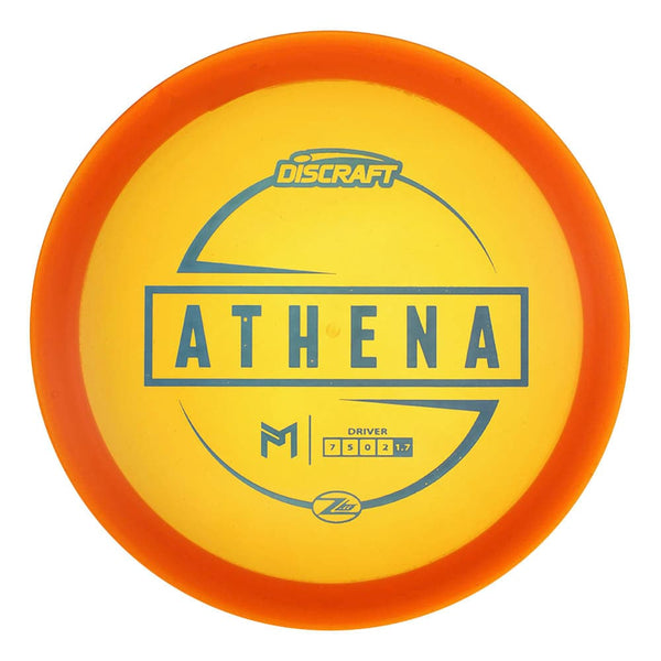 #6 Orange (Blue Light Holo) 151-154 Paul McBeth Z Lite Athena