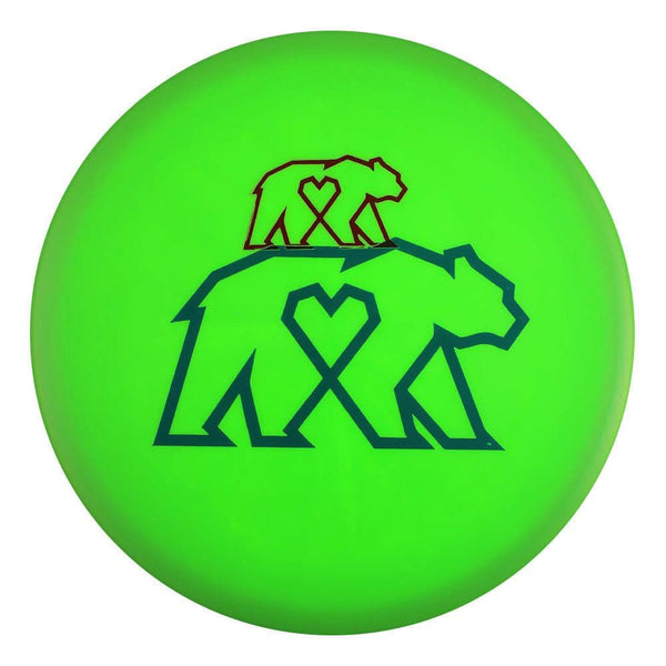 #3 Green (Teal Matte & Red Matte) 173-174 Brian Earhart Bearhart Big Z FLX Zone