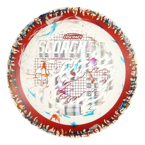 #109 Red Rim (EXACT DISC) 173-174 Charity Jawbreaker Z Flx Scorch w/ Solid ESP Rim