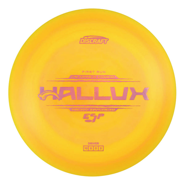 First Run Ricky Wysocki ESP Hallux