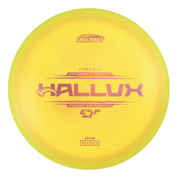 First Run Ricky Wysocki ESP Hallux