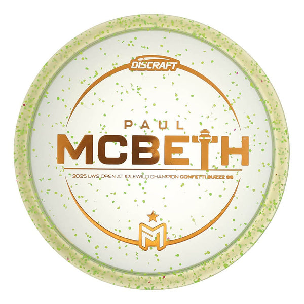 #10 Green-Yellow Confetti (Copper Metallic) 173-174 Paul McBeth Victory Edition Z Confetti Buzzz SS