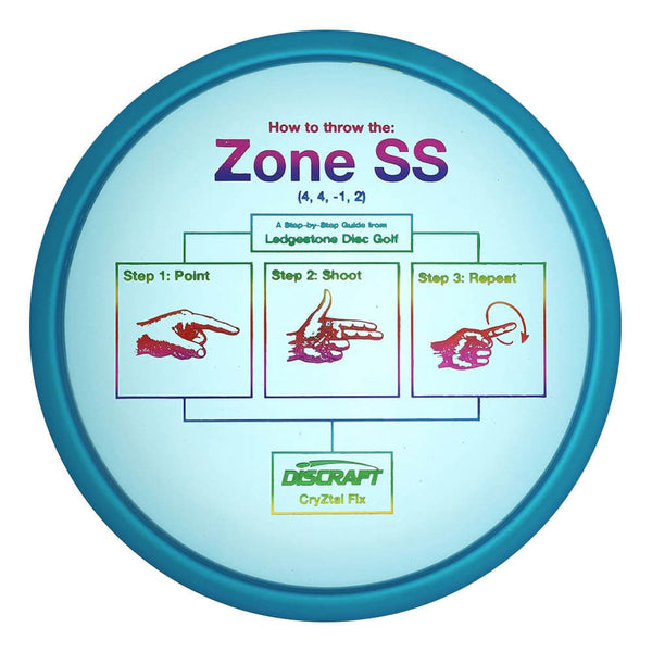 #20 Blue (Rainbow) 173-174 CryZtal Flx Zone SS